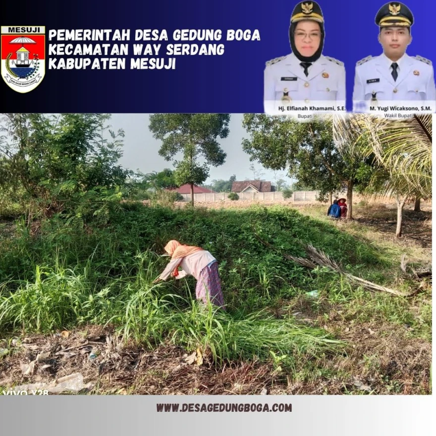 Jum'at Bersih Desa Gedung Boga