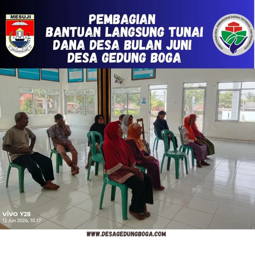 PEMBAGIAN BLT DD BULAN JUNI